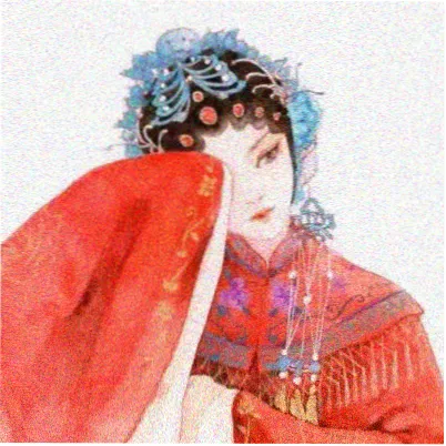 读者程野的头像占位图，银白与青灰拼贴风格
